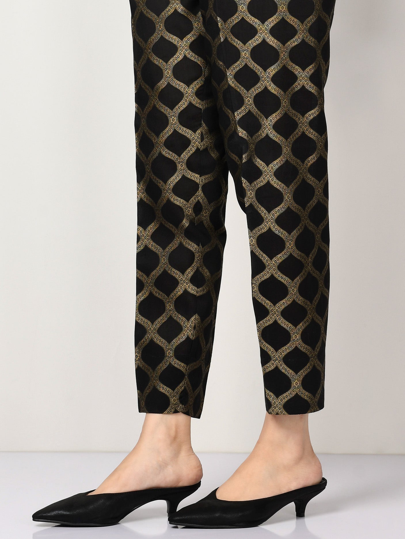 Limelight - Jacquard Straight Trouser