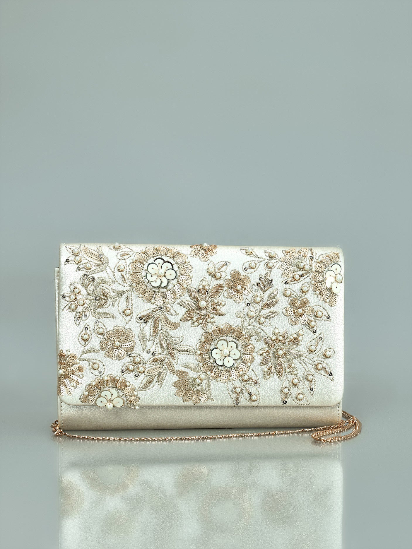 Limelight - Embellished Clutch