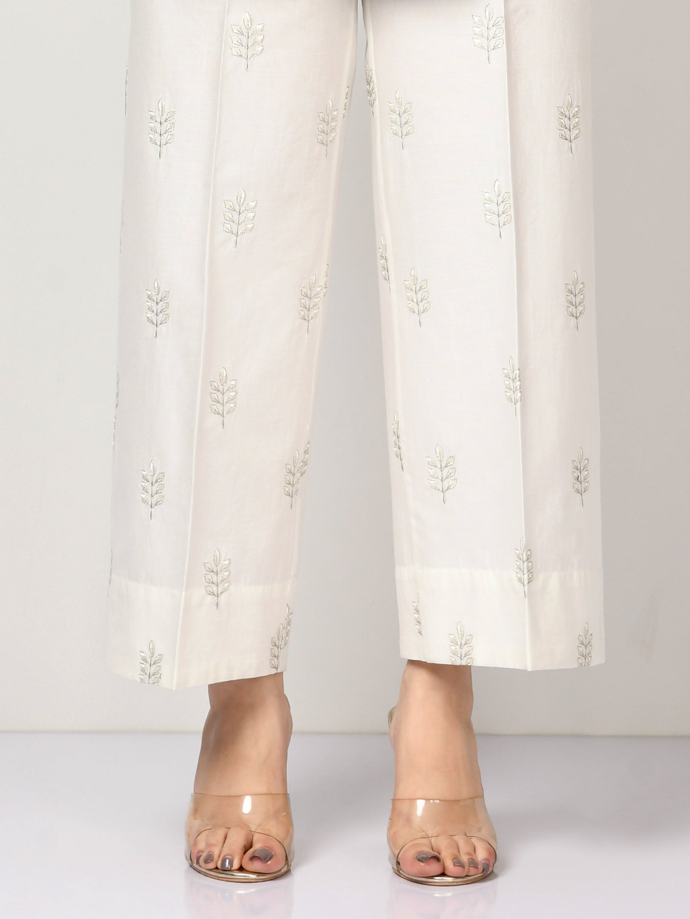 Limelight - Embroidered Winter Cotton Pants