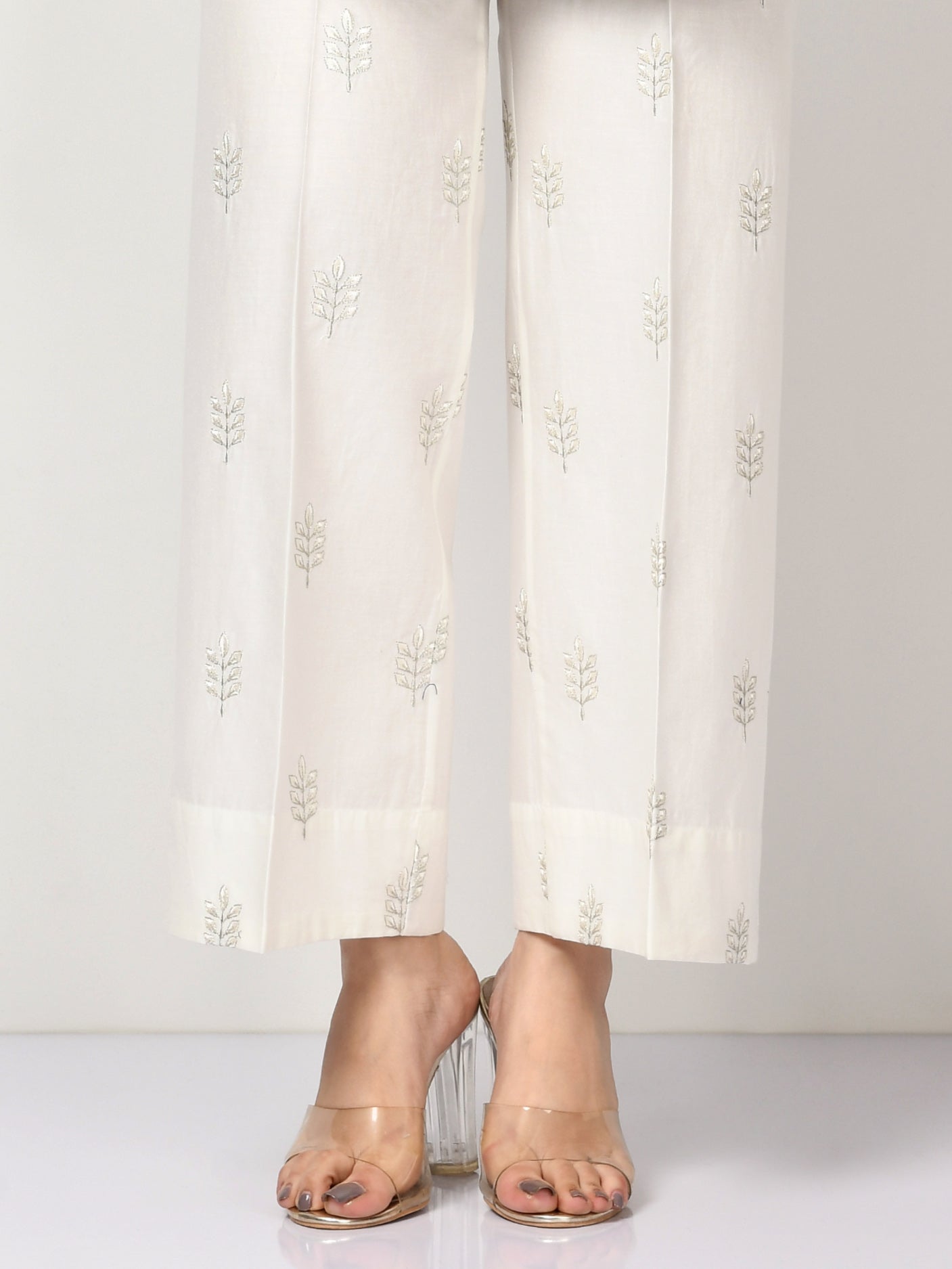 Limelight - Embroidered Winter Cotton Pants