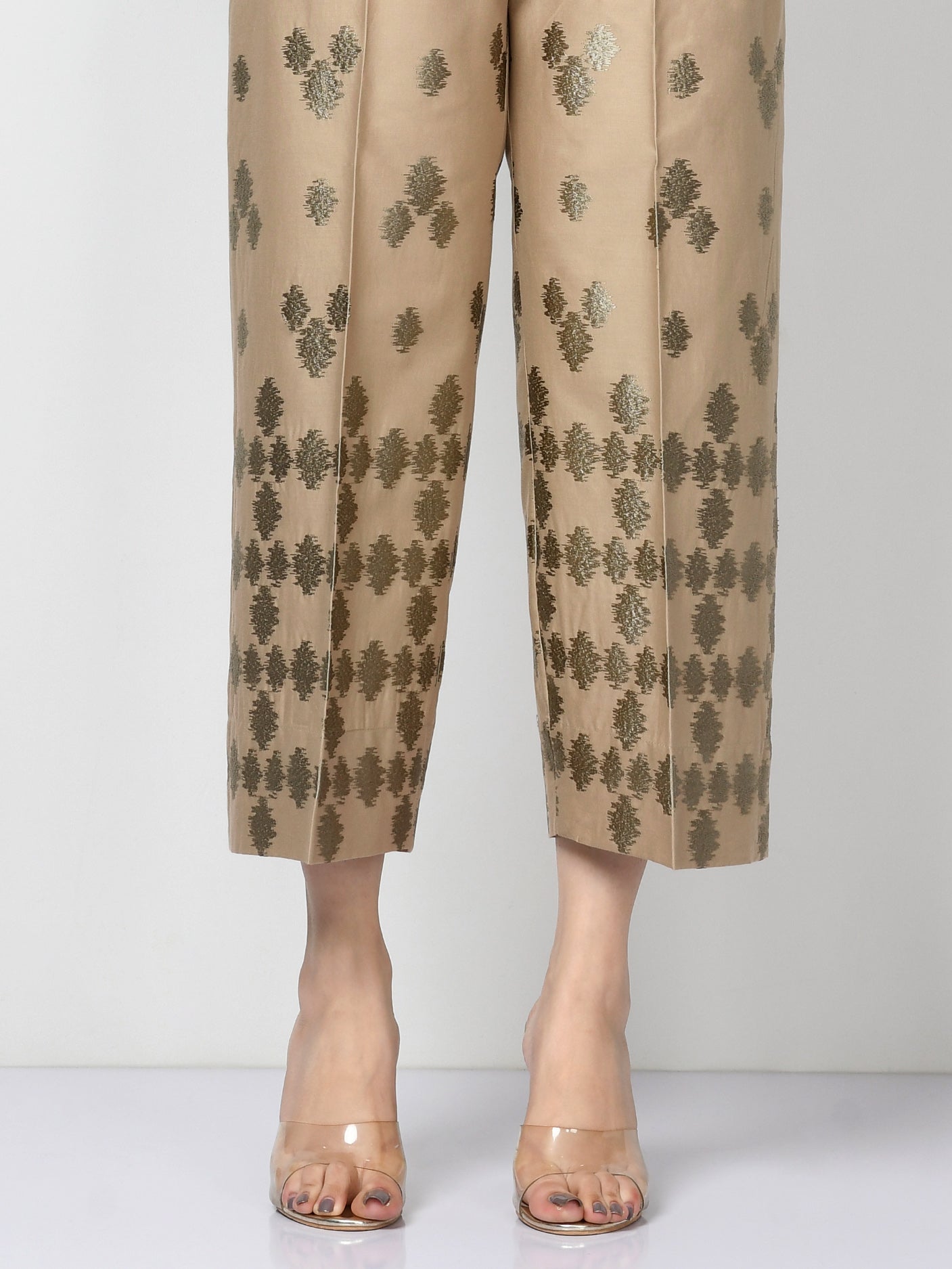 Limelight - Embroidered Winter Cotton Pants