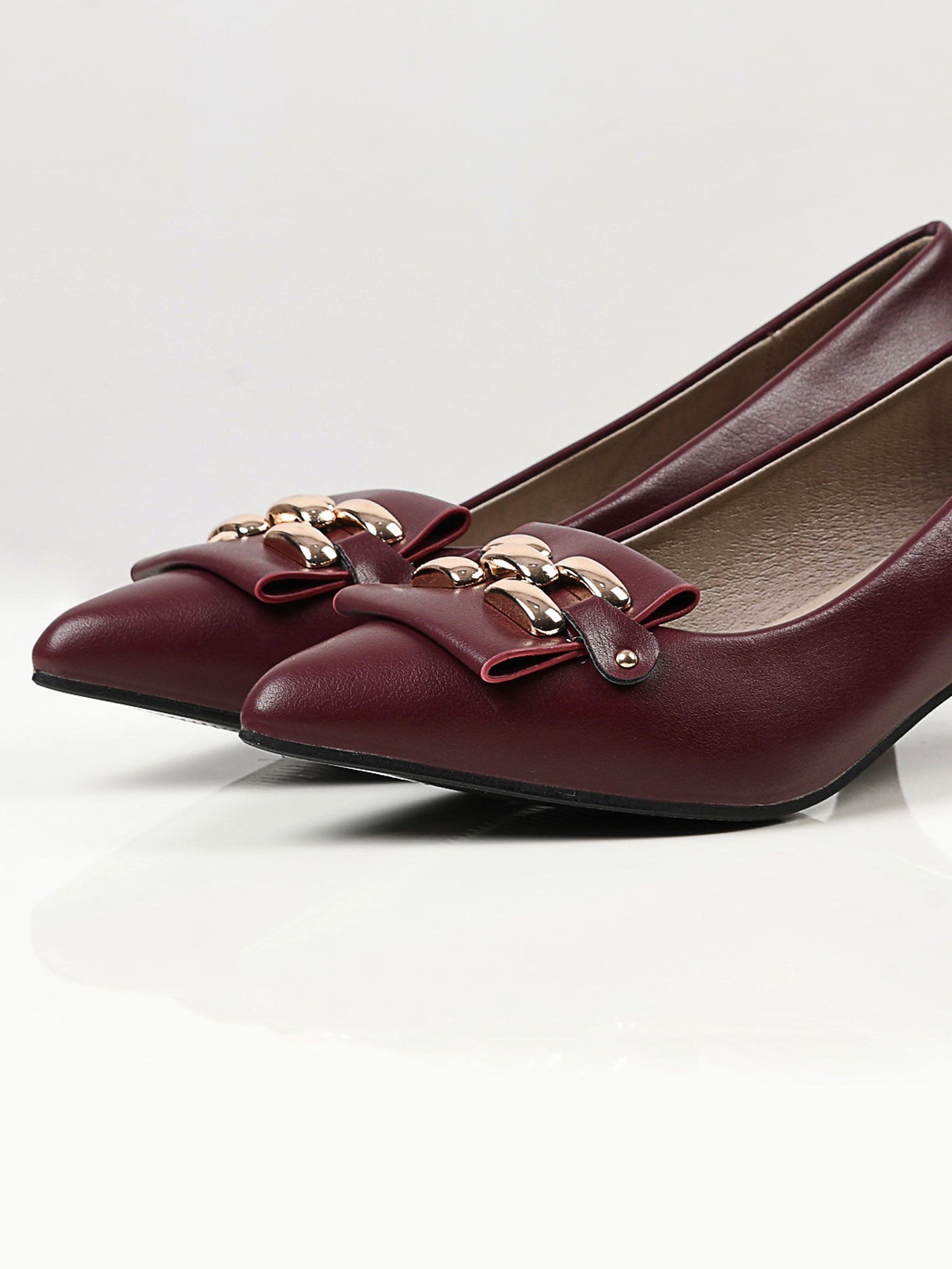 Limelight - Pointed Heels - Maroon