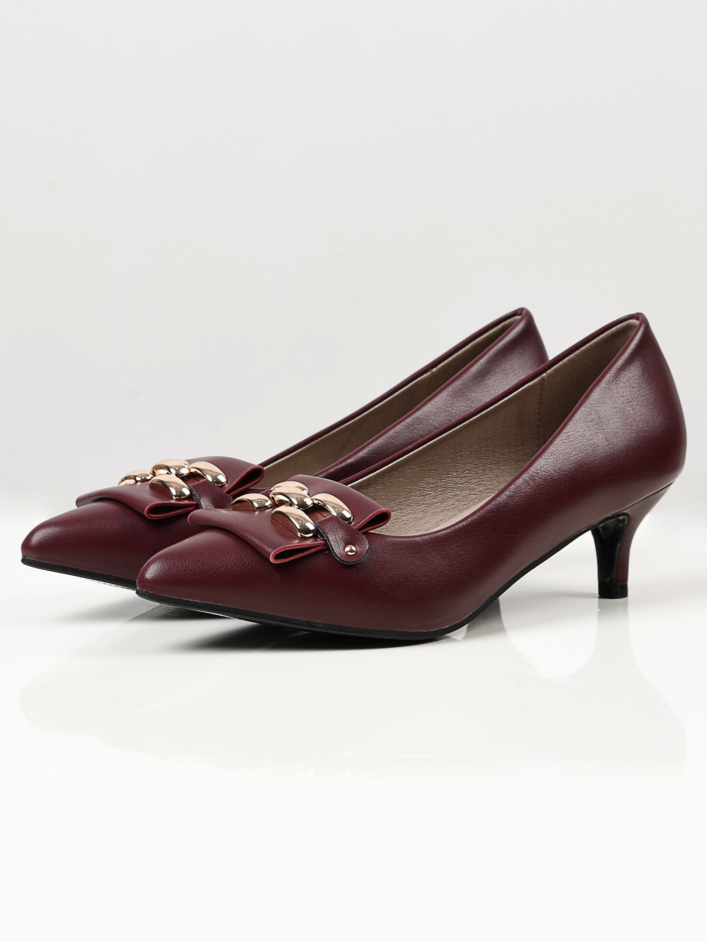 Limelight - Pointed Heels - Maroon