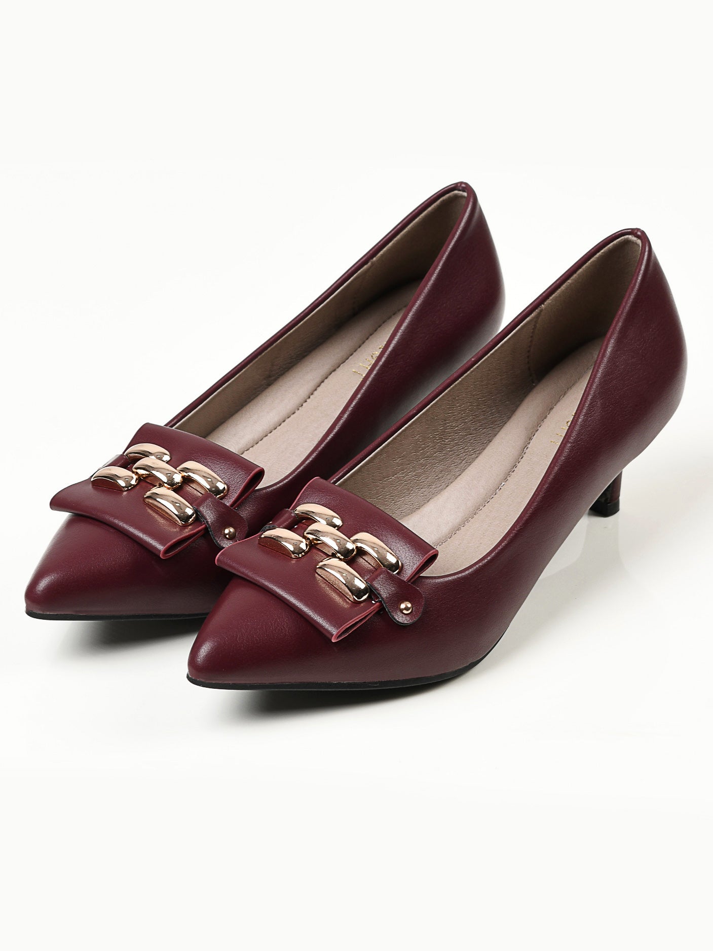 Limelight - Pointed Heels - Maroon