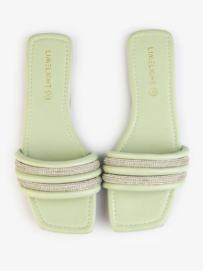 Limelight - Diamantes Embellished Flats