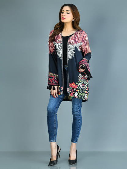 Limelight - Printed Cardigan