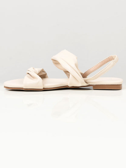 Limelight - Plain Sandals - Cream