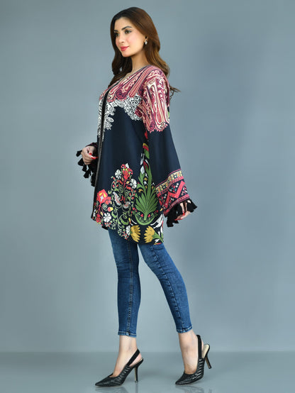 Limelight - Printed Cardigan