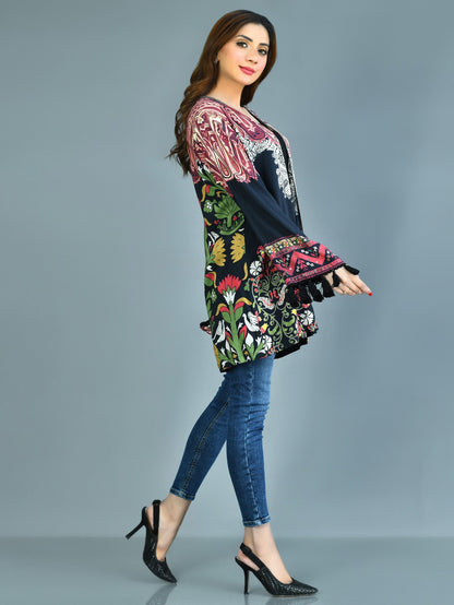 Limelight - Printed Cardigan