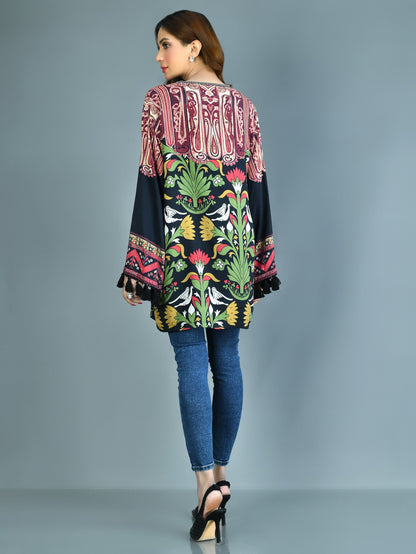 Limelight - Printed Cardigan