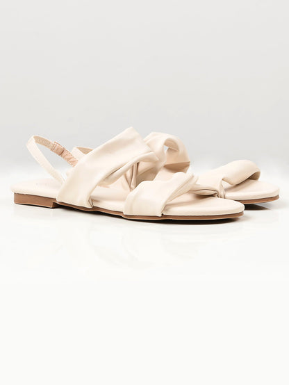 Limelight - Plain Sandals - Cream