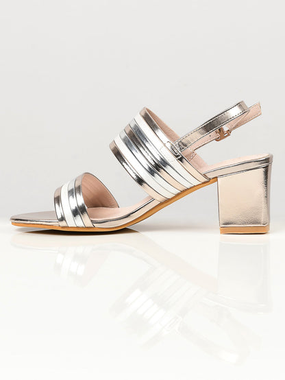 Limelight - Striped Heels - Gold