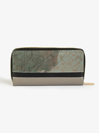 Limelight - Map Printed Pattern Wallet