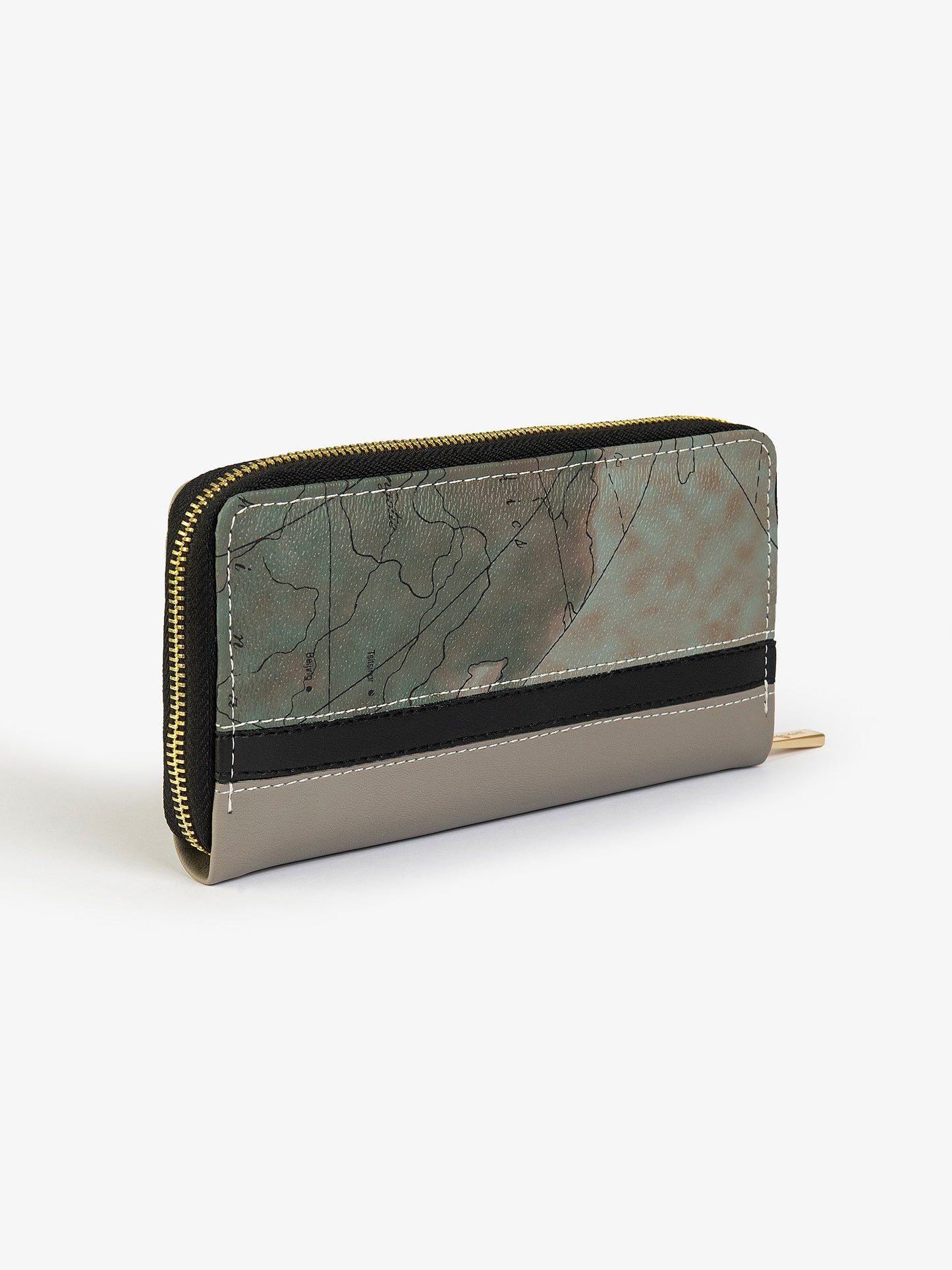 Limelight - Map Printed Pattern Wallet