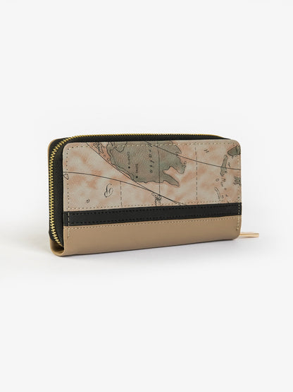 Limelight - Map Printed Pattern Wallet