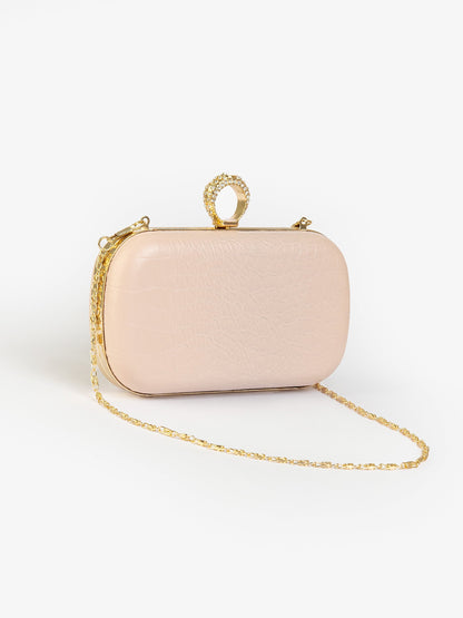 Limelight - Croc Pattened Clutch