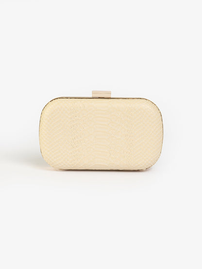 Limelight - Croc Pattened Clutch