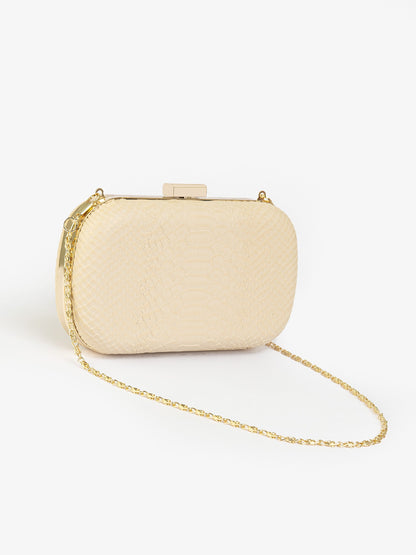 Limelight - Croc Pattened Clutch