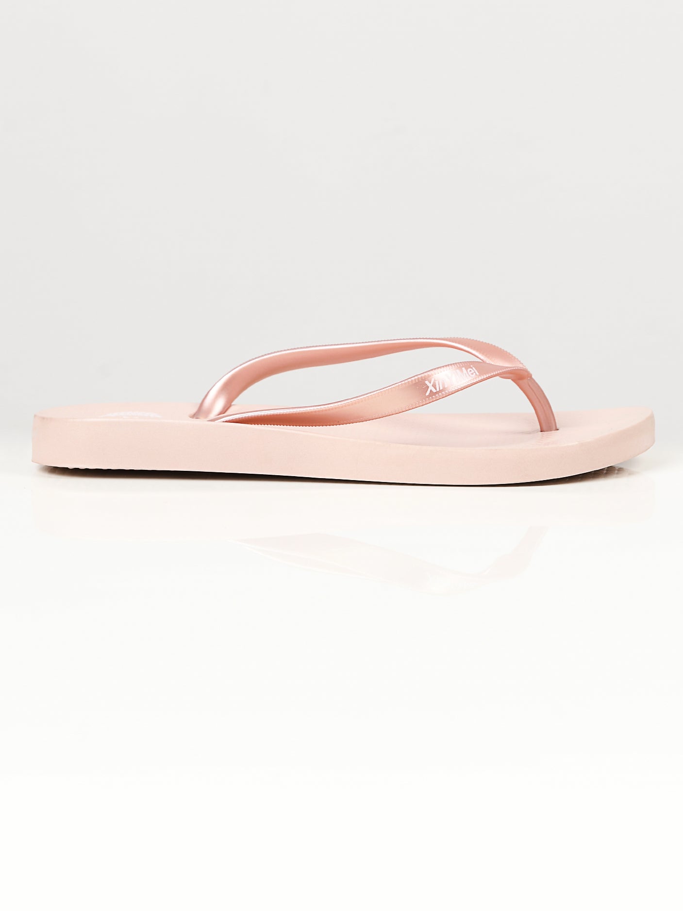 Limelight - Plain Flip Flops - Light Peach