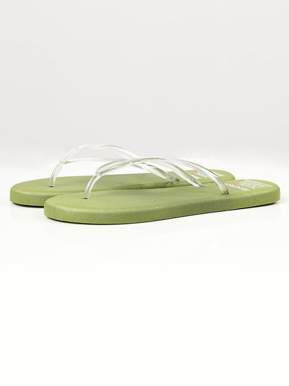 Limelight - Plain Flip Flops - Green