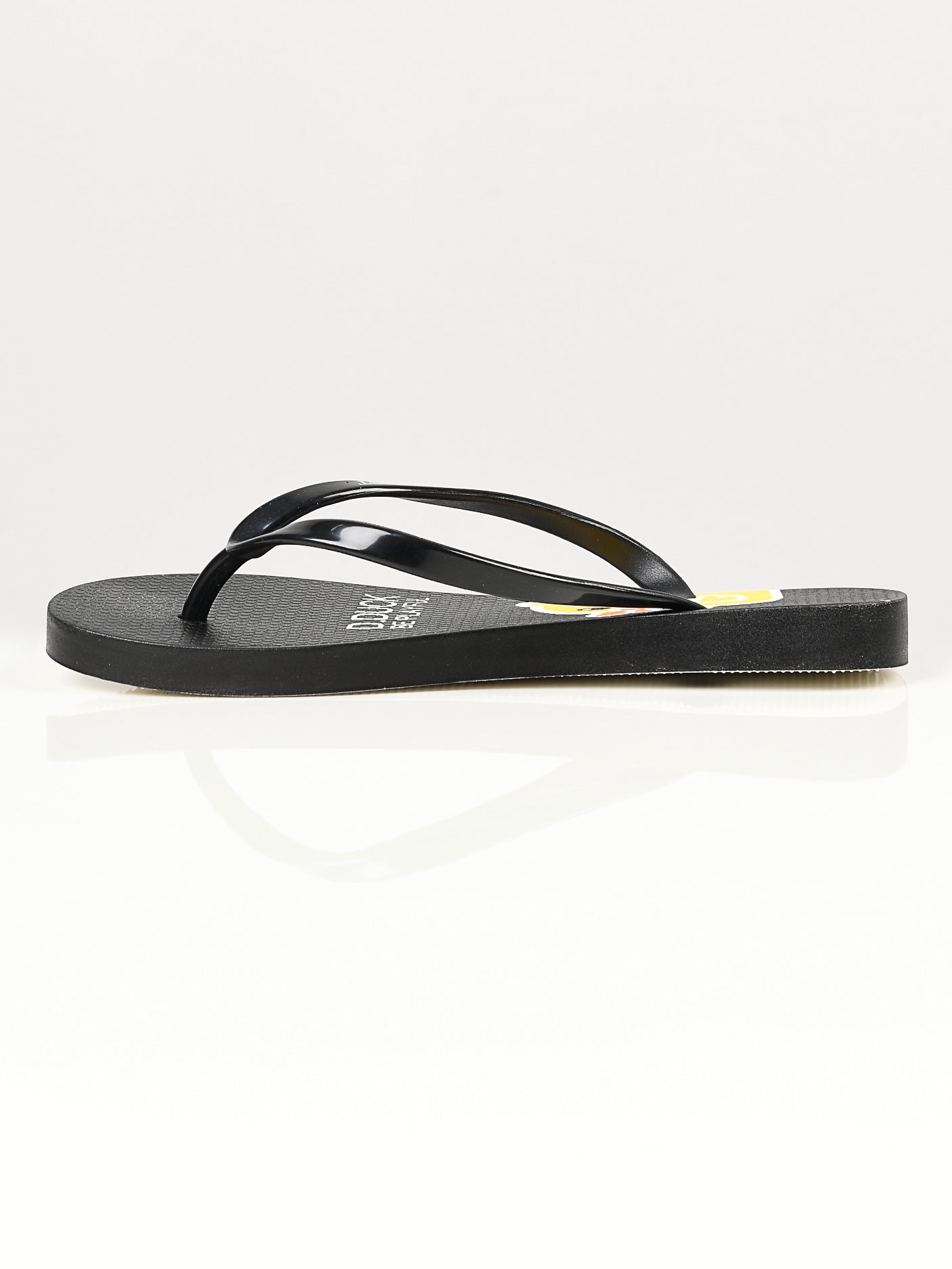 Limelight - Printed Flip Flops - Black