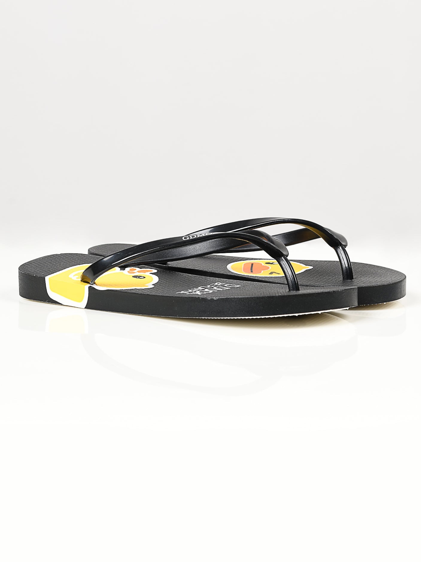 Limelight - Printed Flip Flops - Black