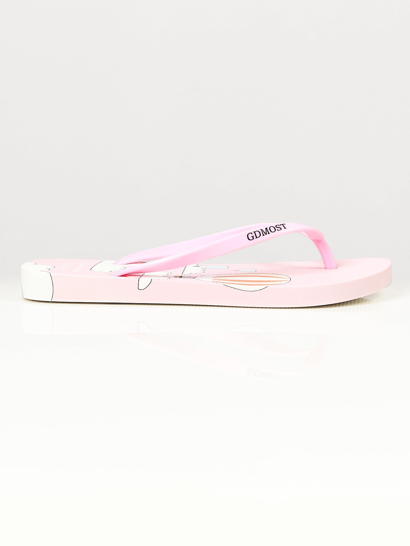 Limelight - Printed Flip Flops - Pink