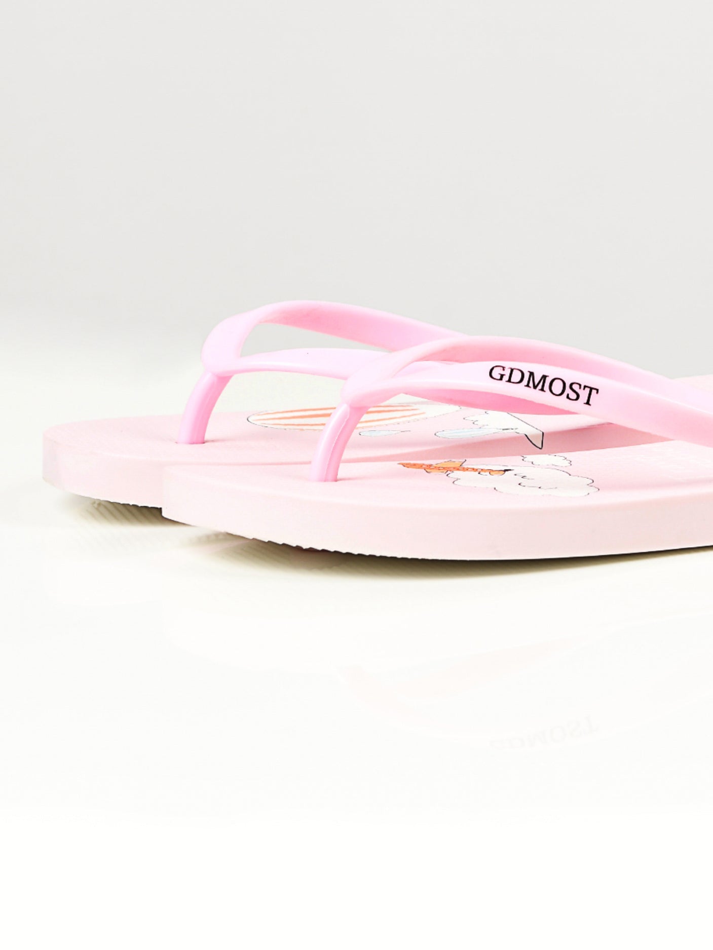 Limelight - Printed Flip Flops - Pink