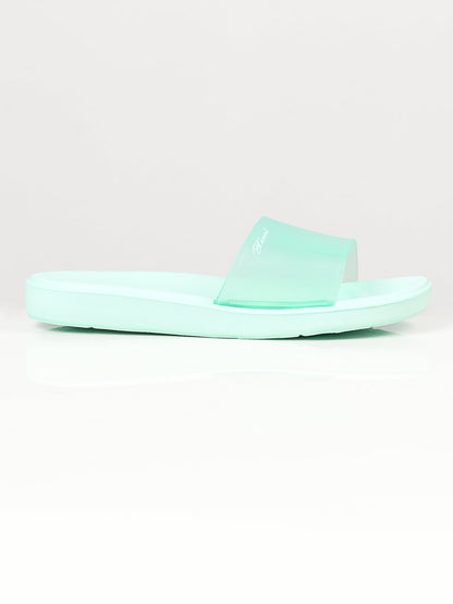 Limelight - Slide Slippers - Sea Green