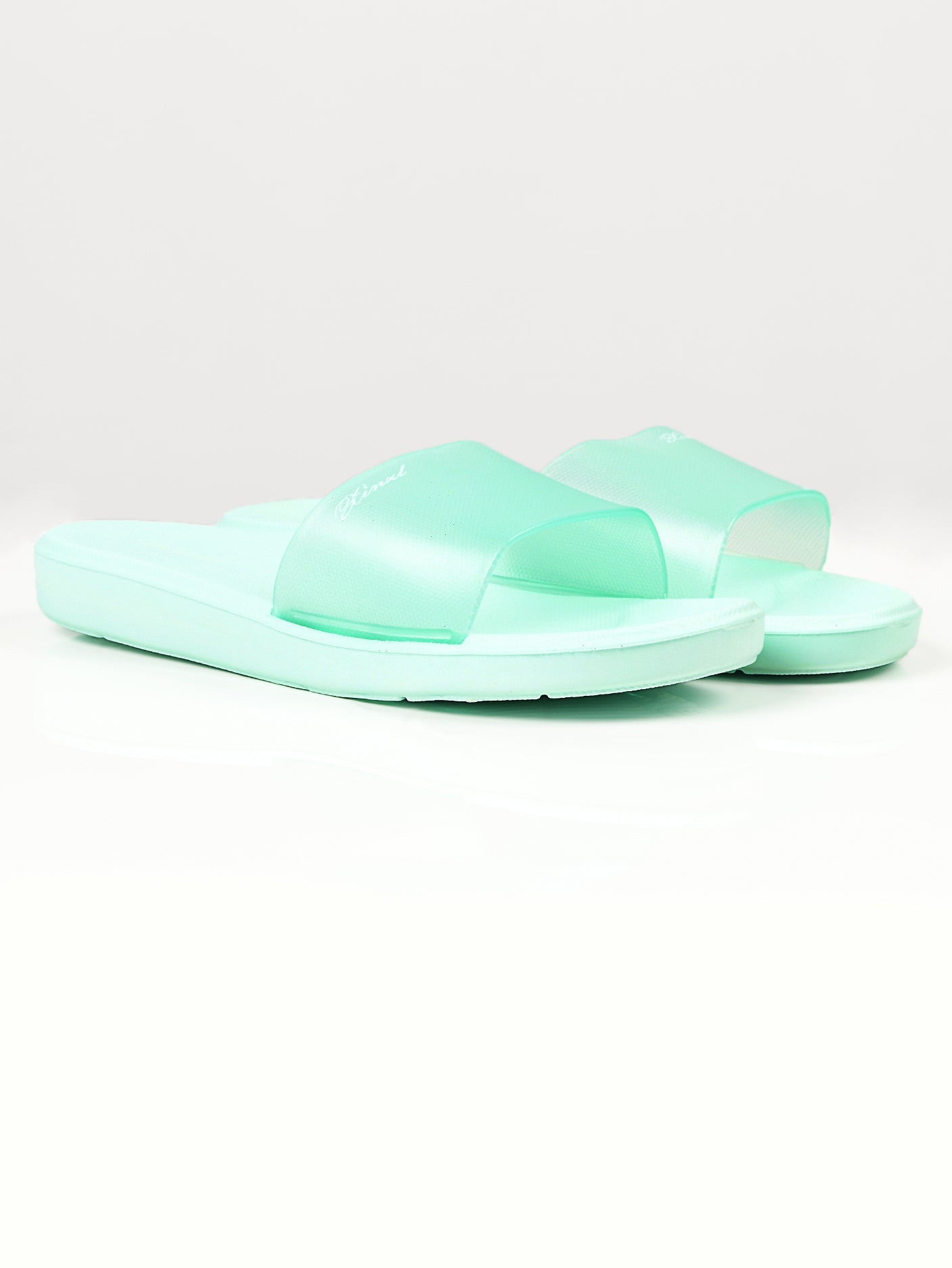 Limelight - Slide Slippers - Sea Green