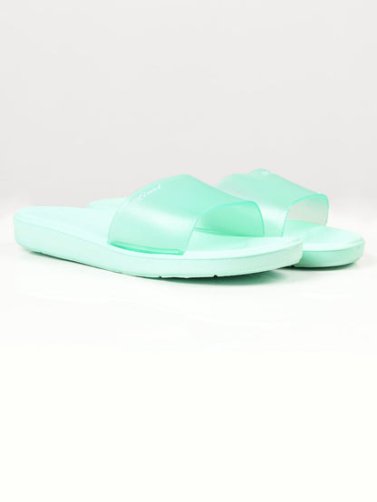 Limelight - Slide Slippers - Sea Green