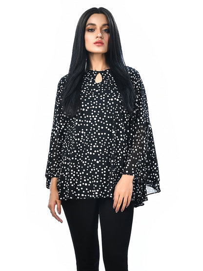 Limelight - Net Polka Dot Top