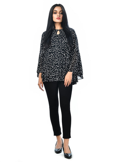 Limelight - Net Polka Dot Top