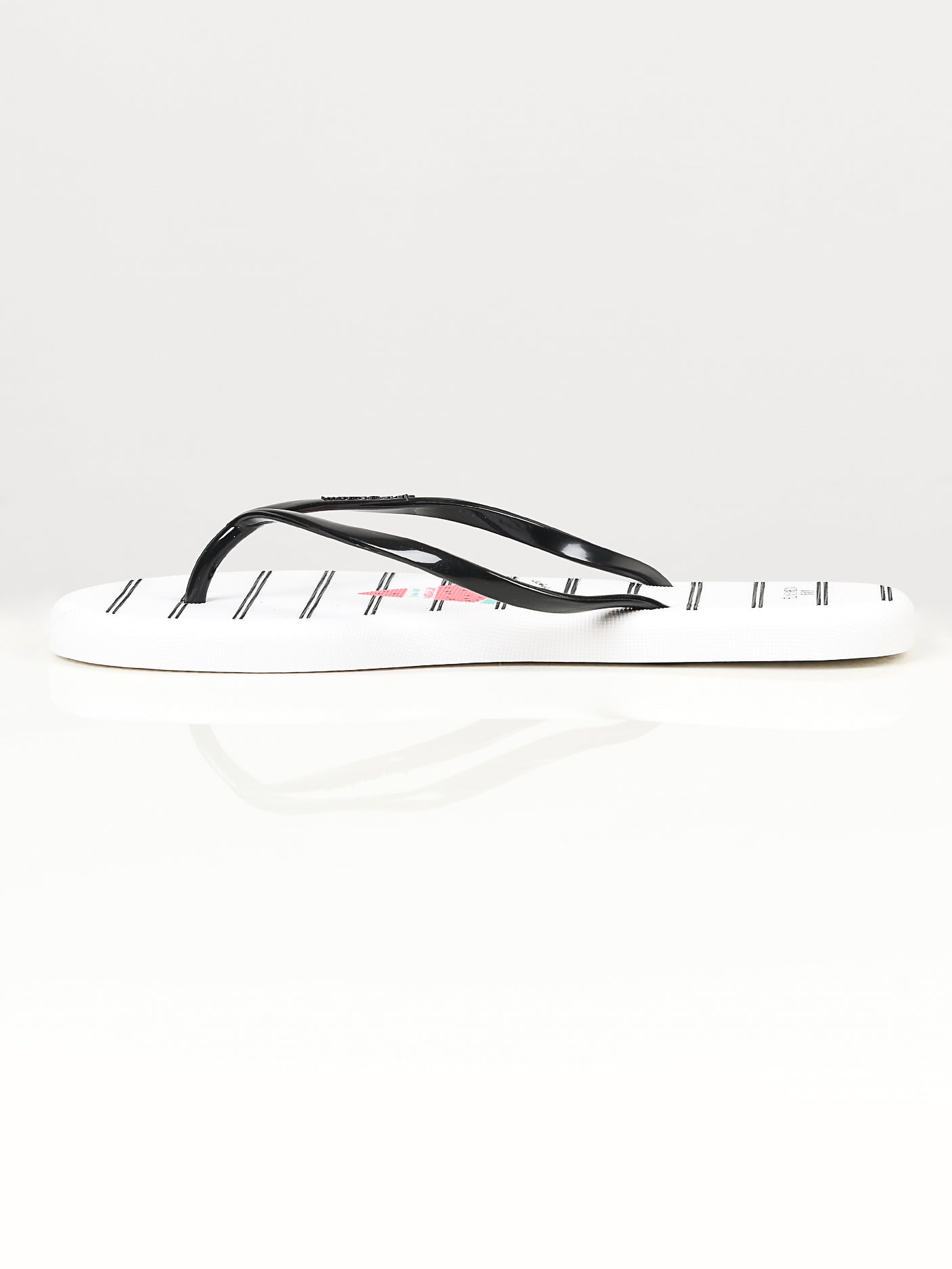 Limelight - Printed Flip Flops - White