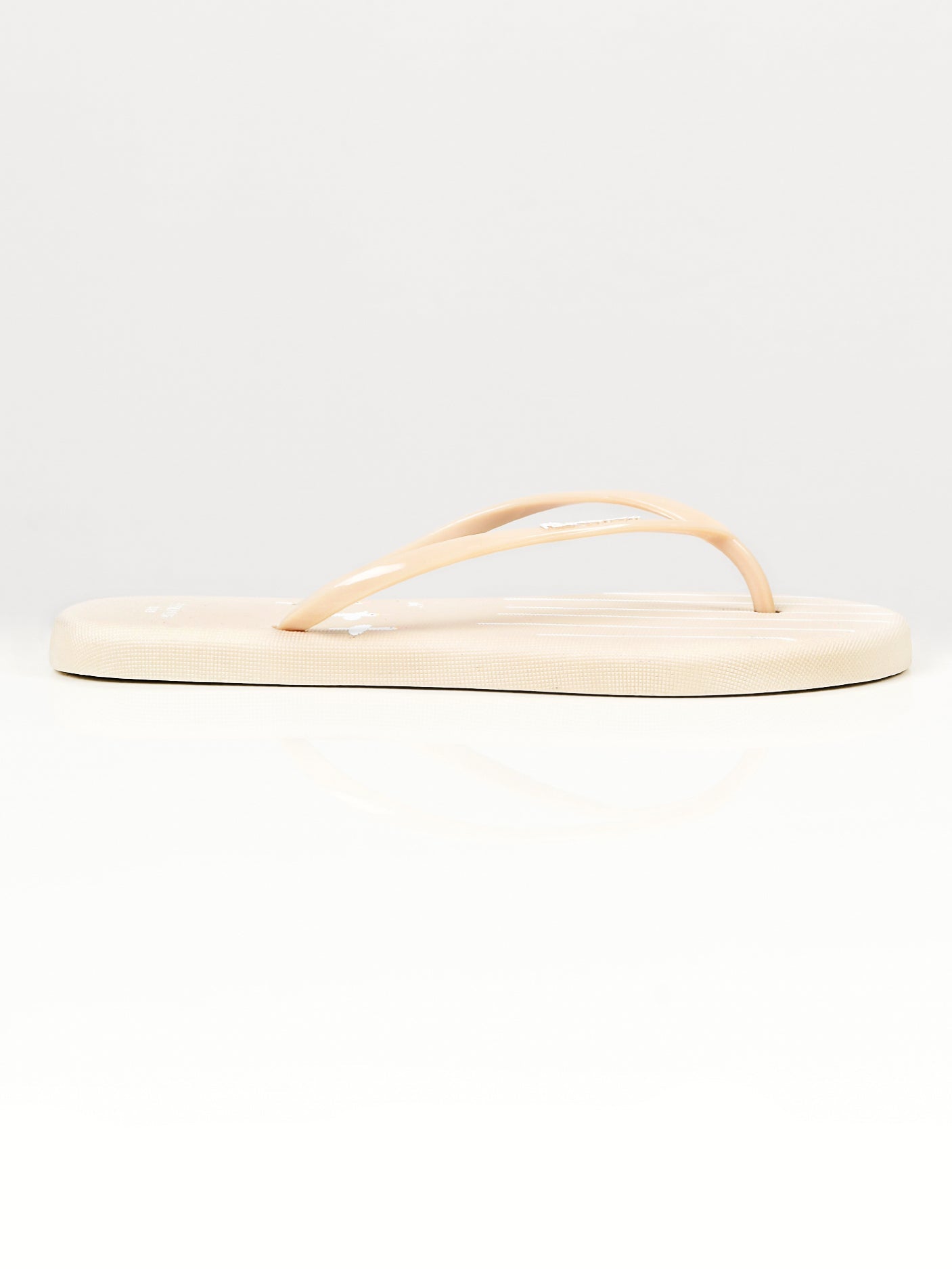 Limelight - Printed Flip Flops - Beige