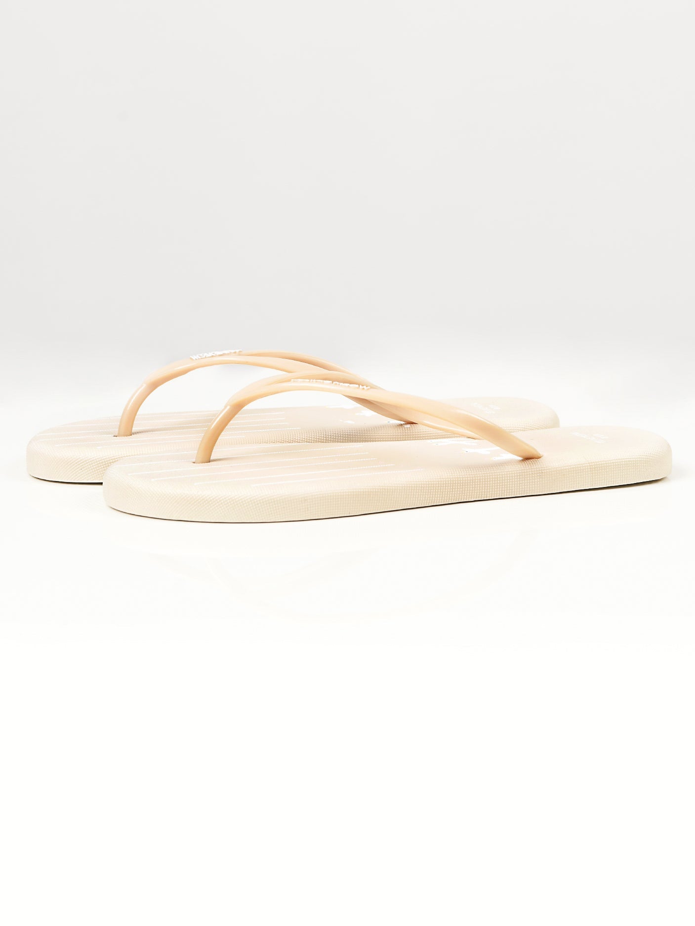 Limelight - Printed Flip Flops - Beige