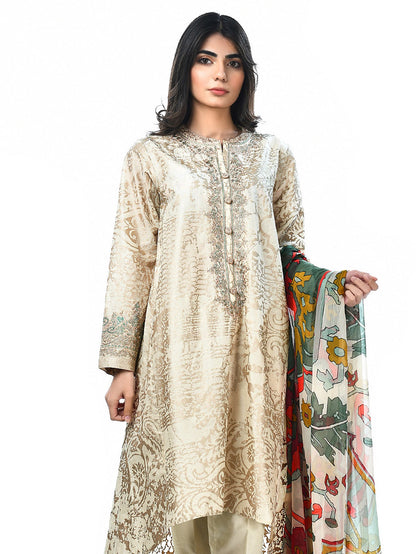 Limelight - Lawn Embroidered Suit