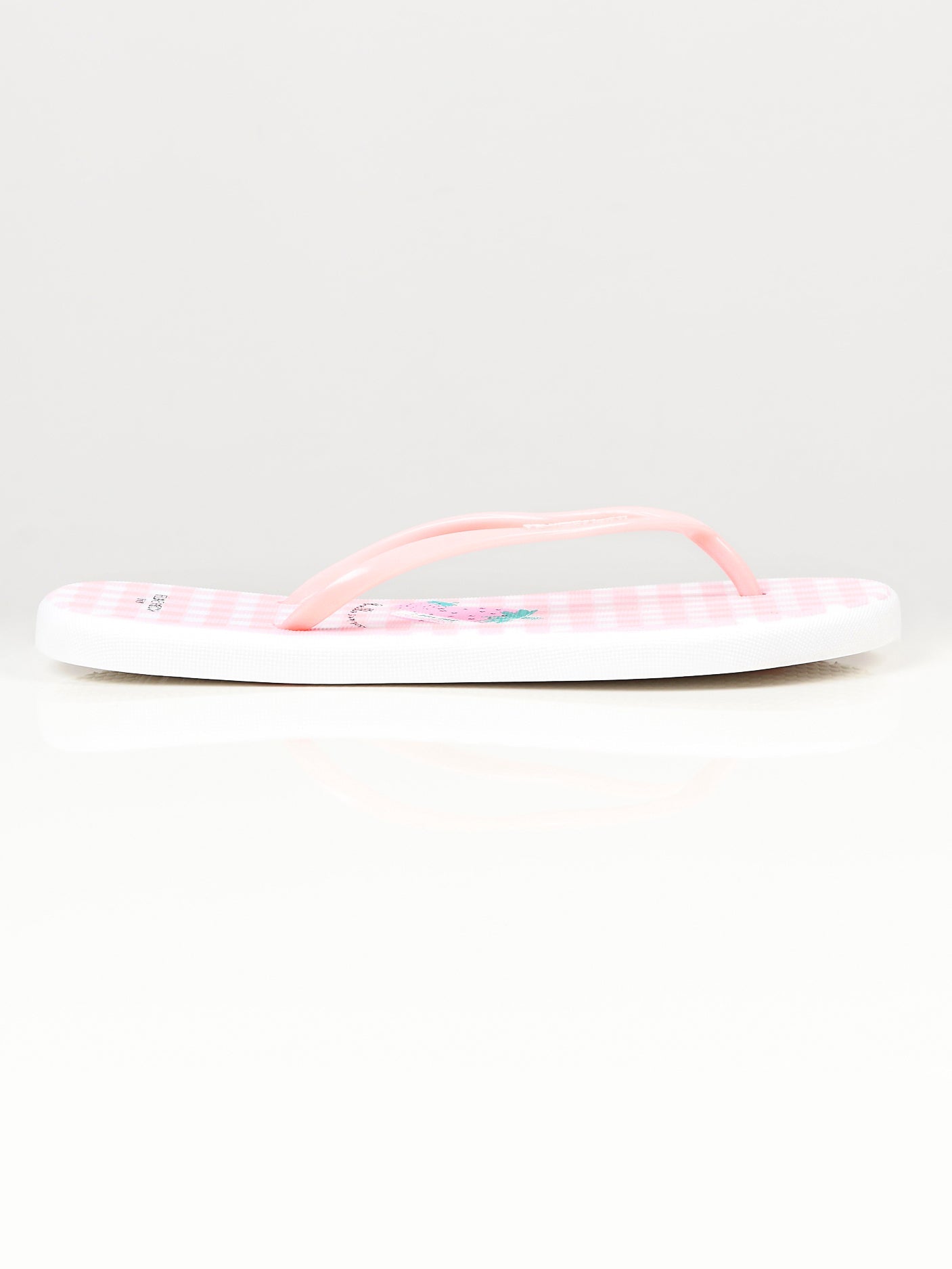 Limelight - Printed Flip Flops - White