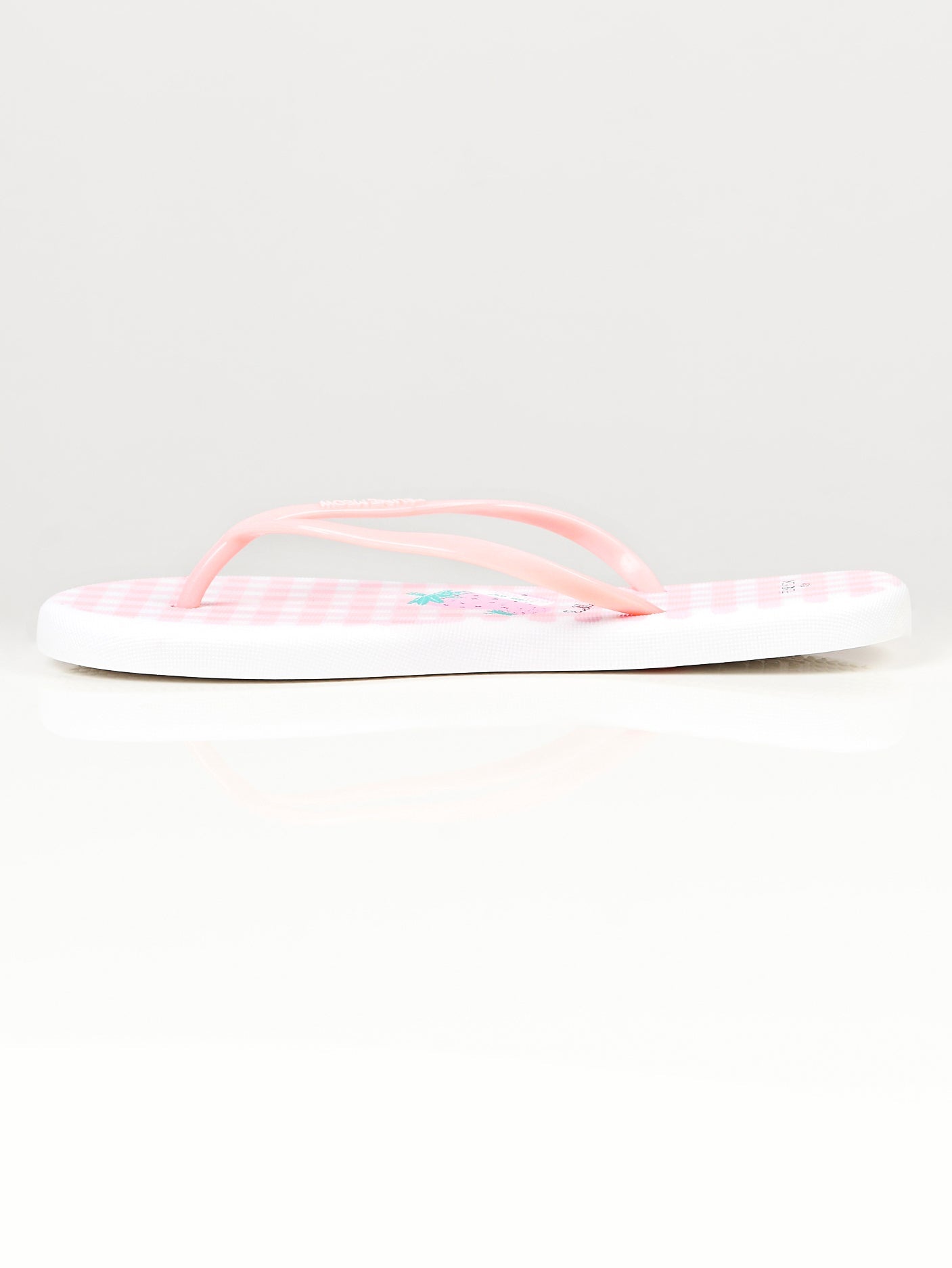 Limelight - Printed Flip Flops - White