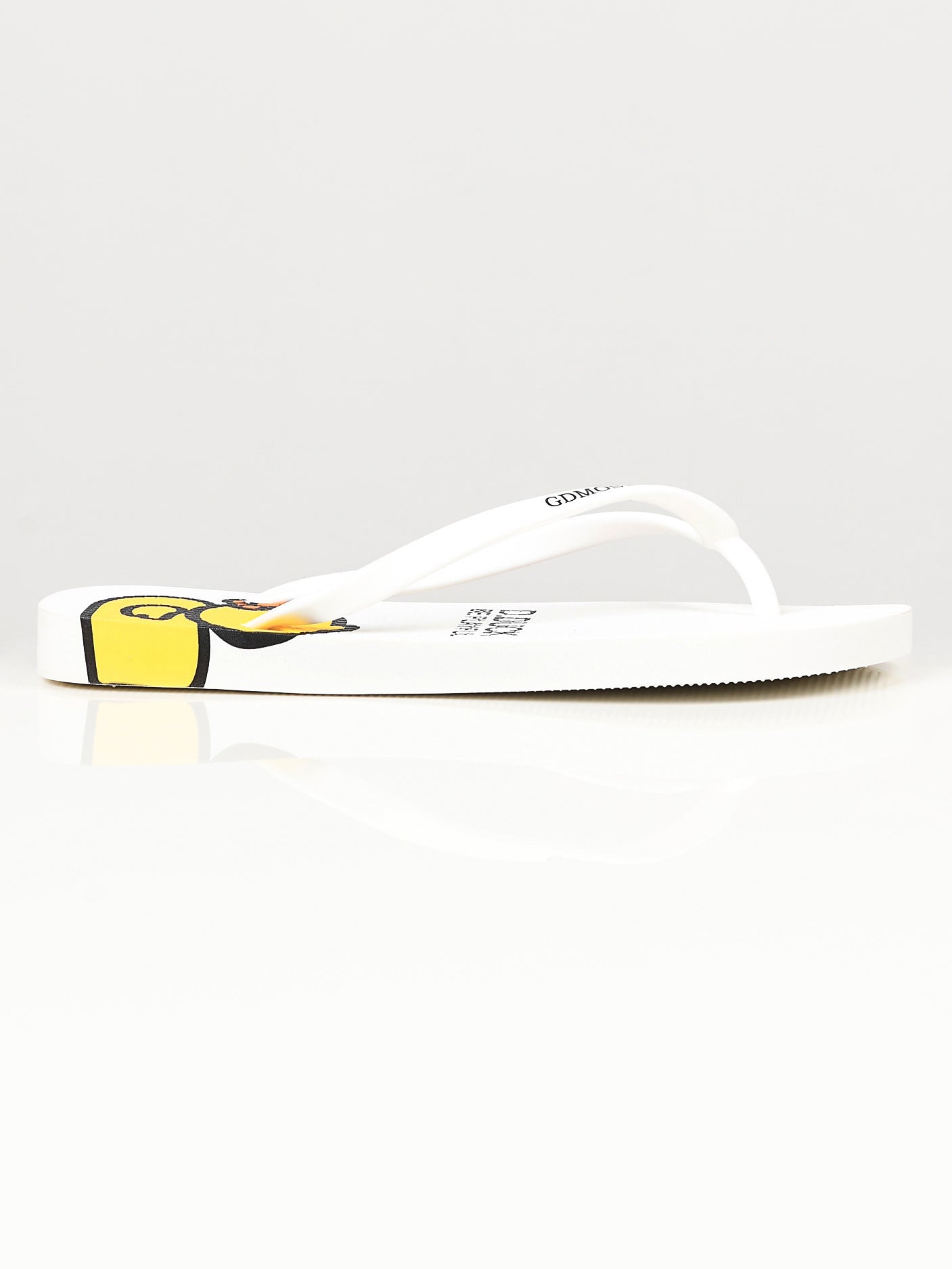 Limelight - Printed Flip Flops - White