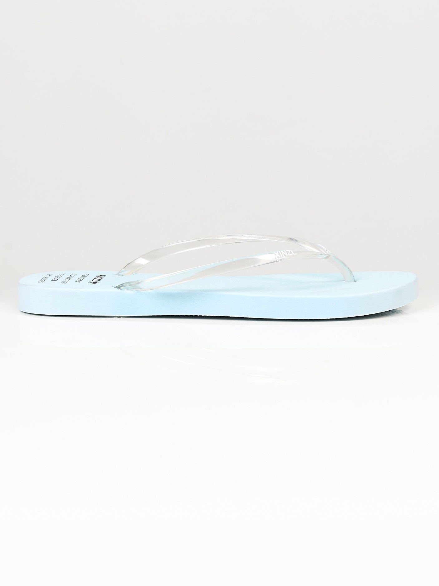 Limelight - Plain Flip Flops - Sky Blue