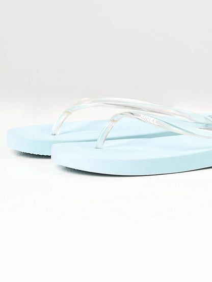 Limelight - Plain Flip Flops - Sky Blue