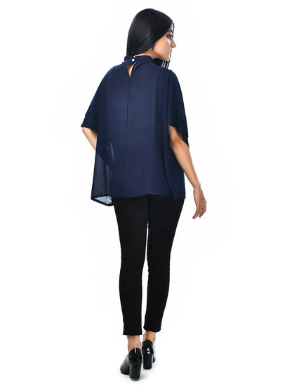 Limelight - Cold Shoulder Flared Top