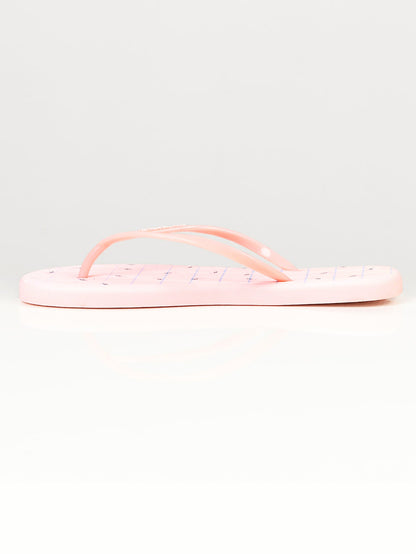 Limelight - Printed Flip Flops - Pink