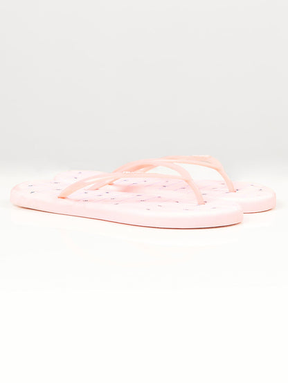 Limelight - Printed Flip Flops - Pink