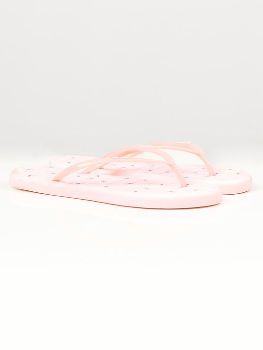 Limelight - Printed Flip Flops - Pink