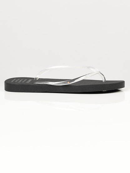 Limelight - Plain Flip Flops - Black