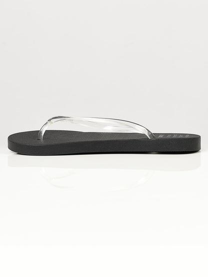 Limelight - Plain Flip Flops - Black