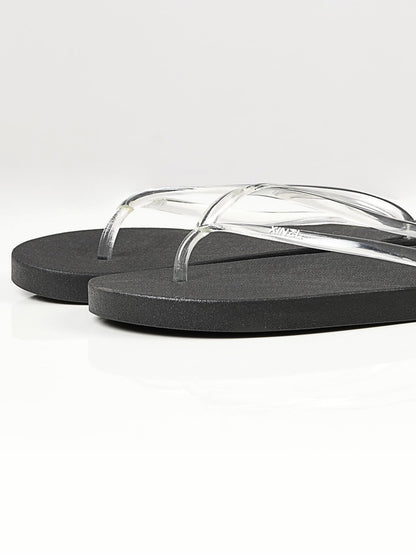 Limelight - Plain Flip Flops - Black