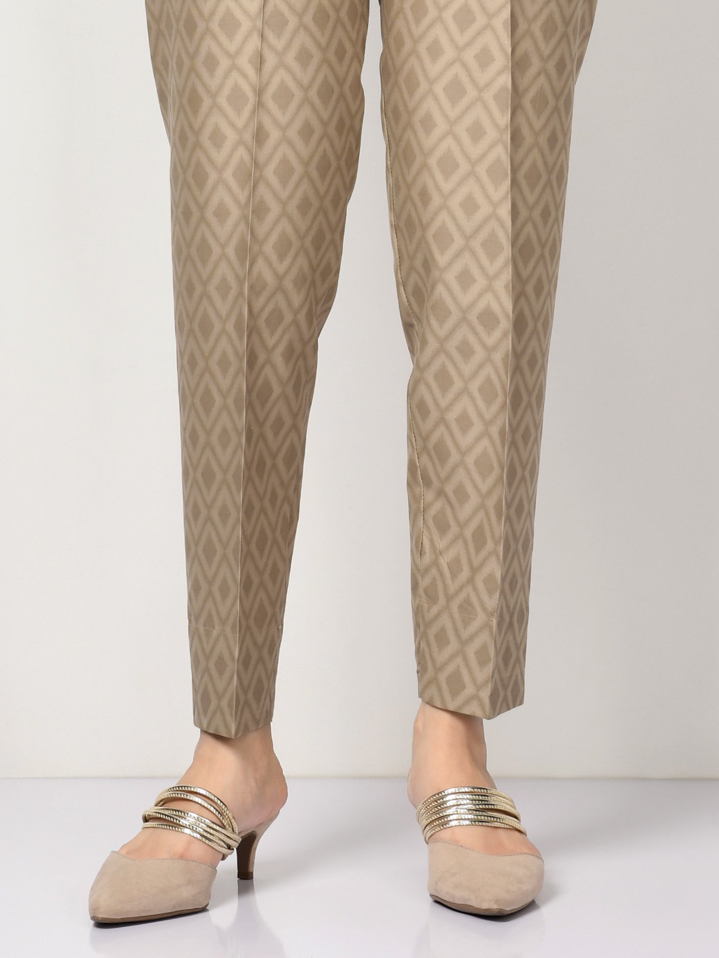 Limelight - Printed Winter Cotton Trouser